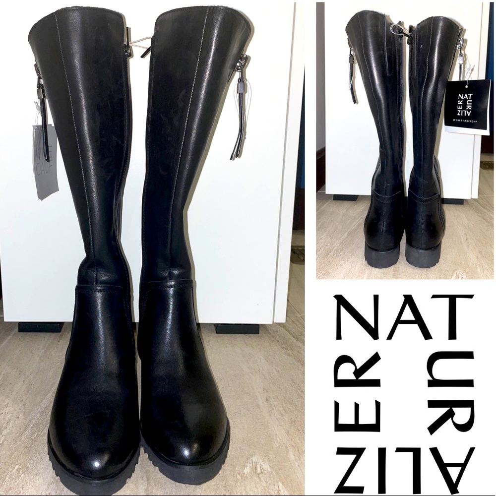 *NWT* 👢NATURALIZER Wide Calf Boots Size 4👢